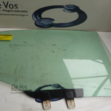 Peugeot 407 2.0 HDiF 16V Rear door window 4-door door, rear right 2005 9204N8
