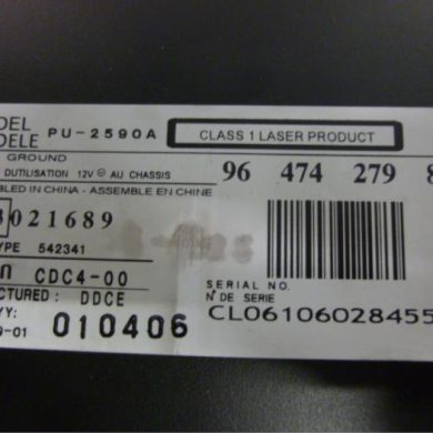 Peugeot 407 2.2 16V CD changer 2007 6564E1-6564QK-6564KA