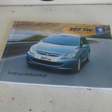 Peugeot 307 1.6 16V Instruction Booklet 2004