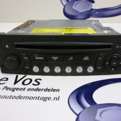 Citroen C4 Picasso 2.0 16V Autom. Radio CD Speler 2007 1607757480-16077575XT-6564VH-6564VJ