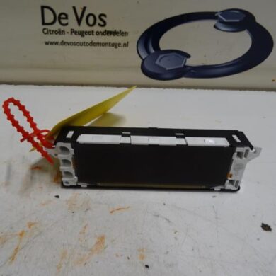 Peugeot 308  Interior display 5FW 2010 9807307080-6593F4-6593F5