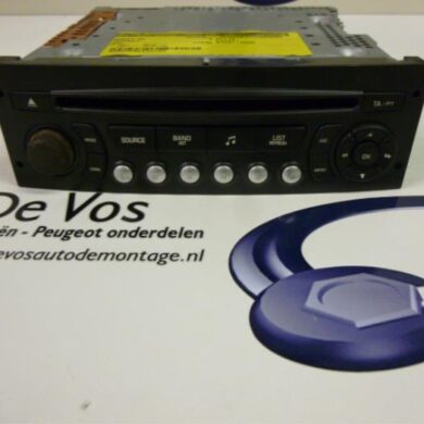 Peugeot 207 1.6 16V Radio CD player 2006 6564ZT-6564QX-6564ZS