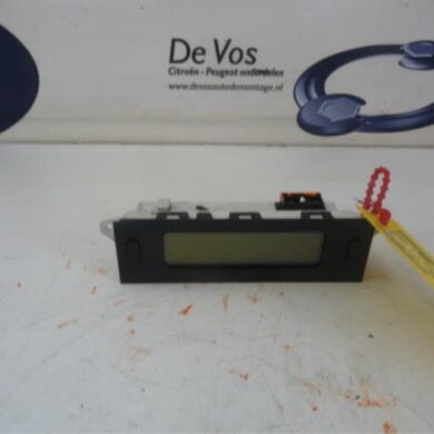 Peugeot 807 3.0 V6 24V Interior display XFW 2003 6155T8-6155T9