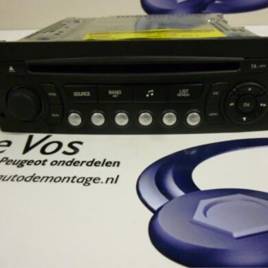 Citroen C4 Picasso 1.6 HDi 16V 110 Radio CD Speler 2010 1607757480-16077575XT-6574LY-6574LZ