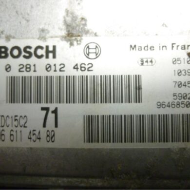 Peugeot 807 2.0 HDi 16V Engine management computer RHW 2006 1940ES