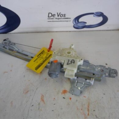 Peugeot 308  Rear door window mechanism 4-door, left 2014 9677737380