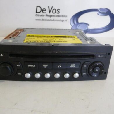 Peugeot 307  Radio CD Speler 2008 16077504XT-6564YP-6564YQ