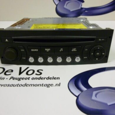 Peugeot 1007 1.6 HDiF 16V Radio CD Speler 2006 6564ZS-6564RA