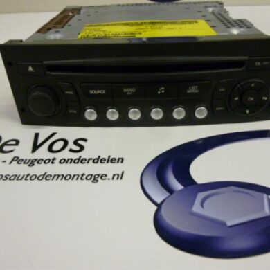Citroen C4 Picasso 2.0 16V Autom. Radio CD Speler 2007 1607757480-16077575XT-6564VH-6564VJ