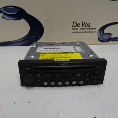 Peugeot 307  Radio CD Speler 2007 1614201480-6564CJ-6564CK