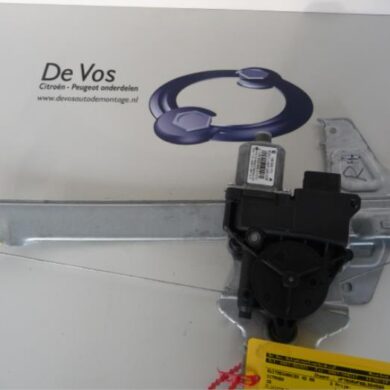 Citroen C5  Rear door window mechanism 4-door, right 2009 9224E6-9675915180