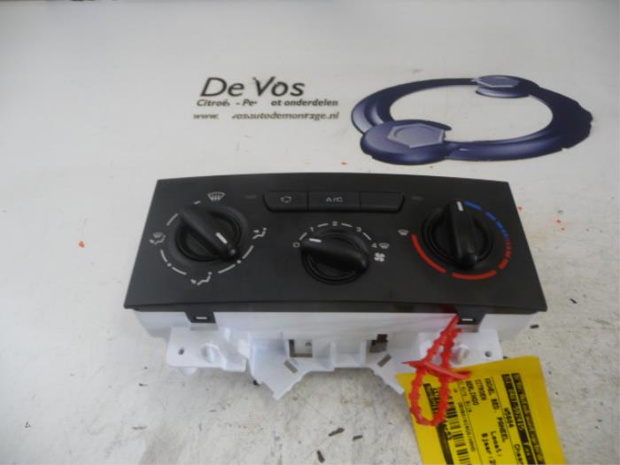 Heater control panel Citroen Berlingo De Vos Autodemontage