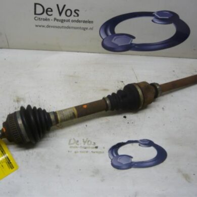 Citroen Berlingo 1.6 Hdi 16V 75 Aandrijfas rechts-voor 9HW-9HW9H02 2008 3273JY-3273JZ 20DP37