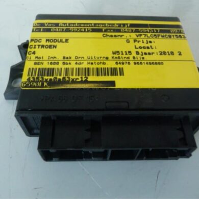 Citroen C4 1.6 16V VTi 120 PDC Module 2010 6590FK-6590FL