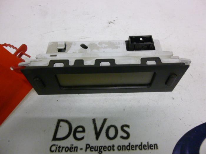 Peugeot 807 2.0 HDi 16V Interior display RHT 2004 6155T8-6155T9 | De ...