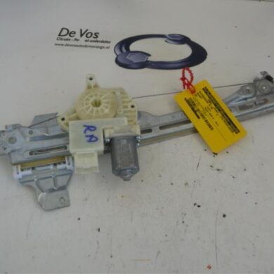 Peugeot 308  Rear door window mechanism 4-door, right 2015 9677737280