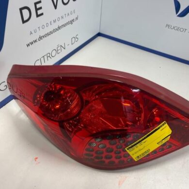 Peugeot 207  Taillight, left 2007 6350CE