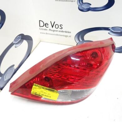 Peugeot 207  Taillight, right 2010 6351HR