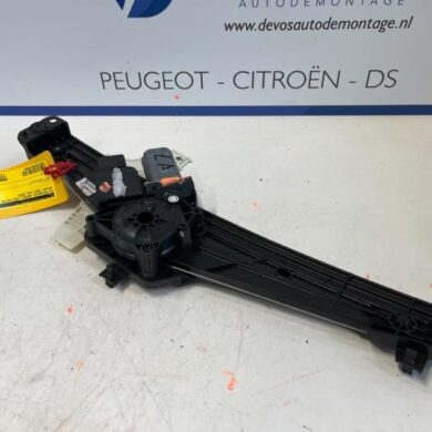 Peugeot 5008  Rear door window mechanism 4-door, left 2021 9812643180-9830389180