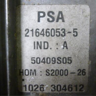 Citroen Saxo 1.4i VTR,VTS Engine management computer KFW 2001 1938A9