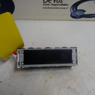 Peugeot 207  Interior display 5FW 2009 6593H7-9821851780-6593T9