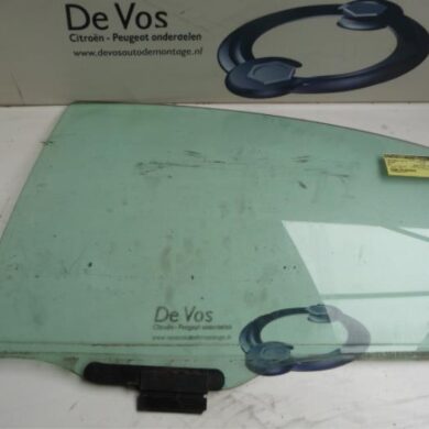 Peugeot 607 2.9 V6 24V Rear door window 4-door, left 2000 9203FF