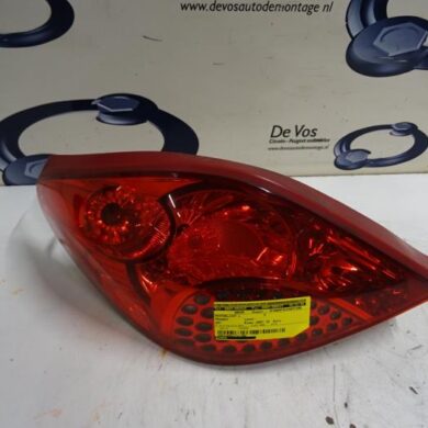 Peugeot 207  Taillight, left 2007 6350CE