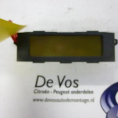 Citroen C5 2.0 HDiF 16V Interior display RHR 2006 6593T2-659359-6593T3
