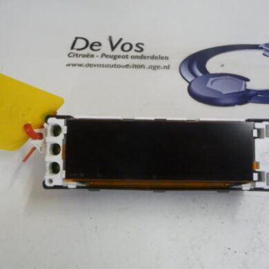 Peugeot 308  Display Interieur 5FW 2009 9807307080-6593F4-6593F5-659399-6593A0