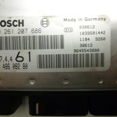 Peugeot Partner 1.6 16V Engine management computer NFU 2003 1940CH