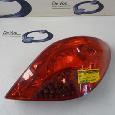 Peugeot 207  Taillight, right 2007 6351CE