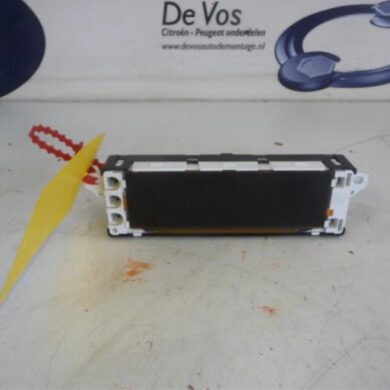 Peugeot 308  Display Interieur 5FW 2010 9807307080-6593F4-6593F5