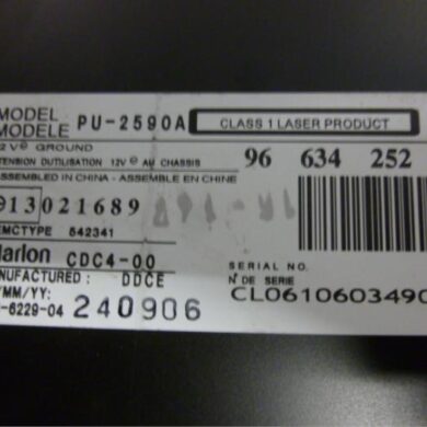 Peugeot 607 2.2 HDiF 16V CD Wisselaar 2007 6564QN-6564QP-657913