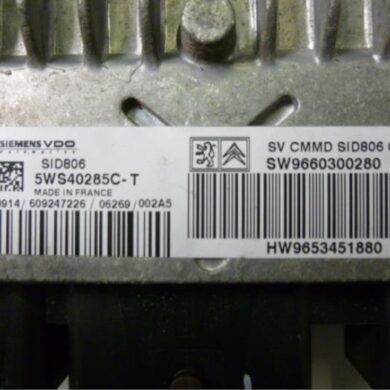 Citroen C2 1.4 HDI Engine management computer 8HZ 2006 1939VK