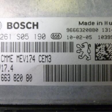 Citroen C3 1.4 16V VTi Computer Motormanagement 8FP 2010 1943VC-1943VE-1943JW-1943JX