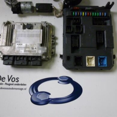 Peugeot 207 1.6 HDi 16V Engine management computer 9HX-9HX9H02-9H02 2008 1942NF-1942NG-194451