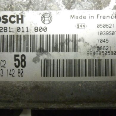 Peugeot 807 2.0 HDi 16V Computer Motormanagement RHW 2005 1940EN