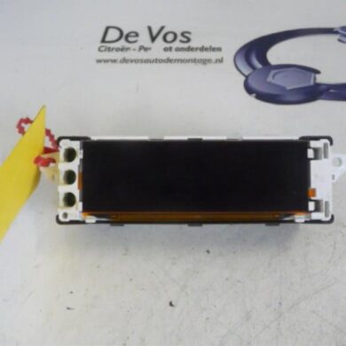Peugeot 207  Interior display 8FS 2010 9807307080-659399-6593A0
