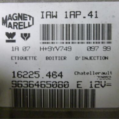 Citroen Saxo 1.6 VTS 16V Engine management computer NFX 1999 1929RK