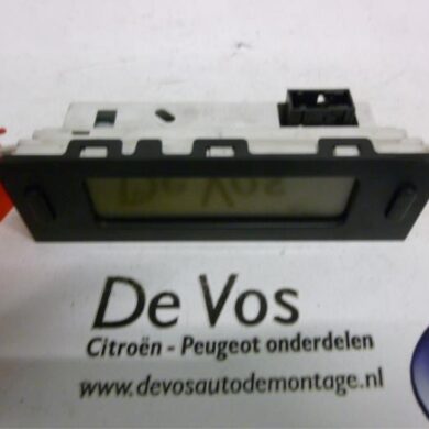 Peugeot 807 2.0 HDi 16V Display Interieur RHT 2003 6155T8-6155T9