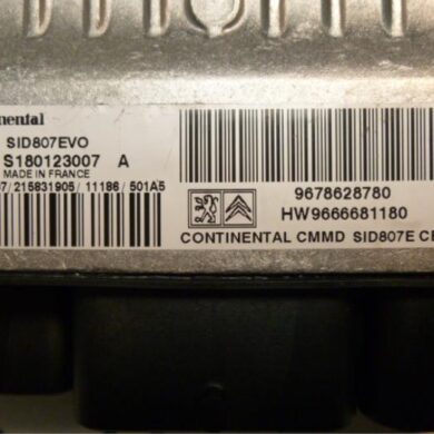 Peugeot 508 1.6 e-HDi 16V Engine management computer 9HR-9HR9H05 2011 1944L0-1944L1
