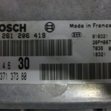 Citroen C5 3.0 V6 24V Engine management computer XFX 2002 1939N9