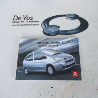 Citroen Picasso  Instructie Boekje 2004