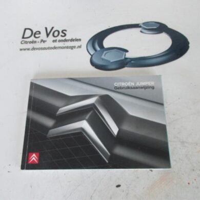 Citroen Jumper  Instruction Booklet 2008