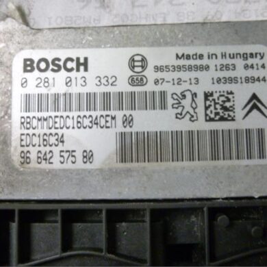Peugeot 307  Computer Motormanagement 9HX 2008 1942NX-1943V3