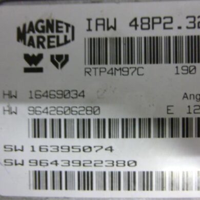 Citroen C5 2.0 16V Engine management computer RFN 2001 1938PZ