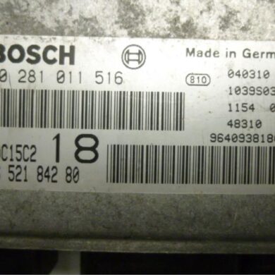 Peugeot 607 2.2 HDi 16V FAP Computer Motormanagement 4HX 2003 1940F9