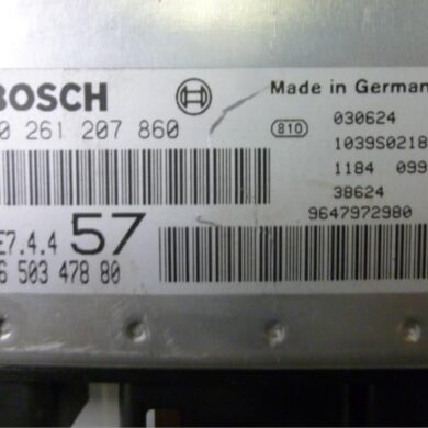 Citroen Pluriel 1.6 16V Engine management computer NFU 2003 1940GX