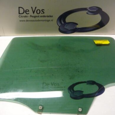 Peugeot 207  Rear door window 4-door, left 2011 9203HQ