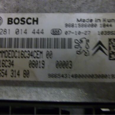 Citroen Nemo 1.4 HDi 70 Computer Motormanagement 8HS 2008 1943JQ-1943QC